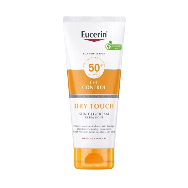 Eucerin Sun Protection 50+dry touch body napozó gél-krém 20 ml